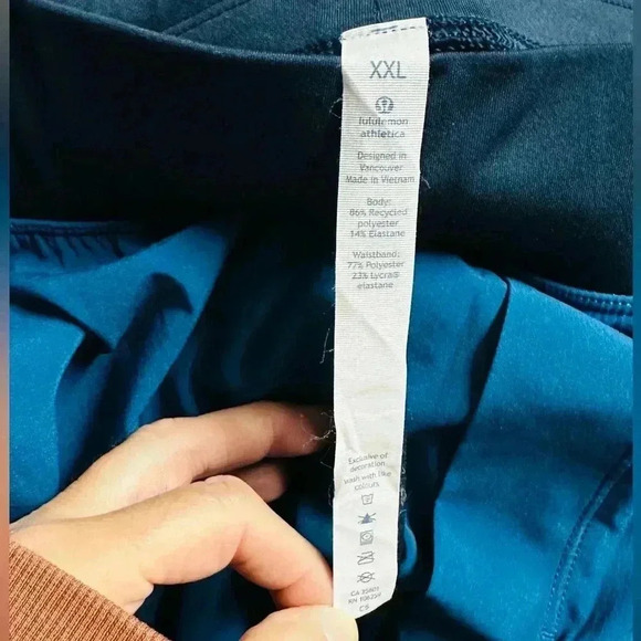 Lululemon Men’s Athletic 7” Blue Shorts, Sz XXL,  new without tags. - Picture 4 of 4